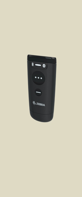 En Zebra CS60 sett skrått forfra.