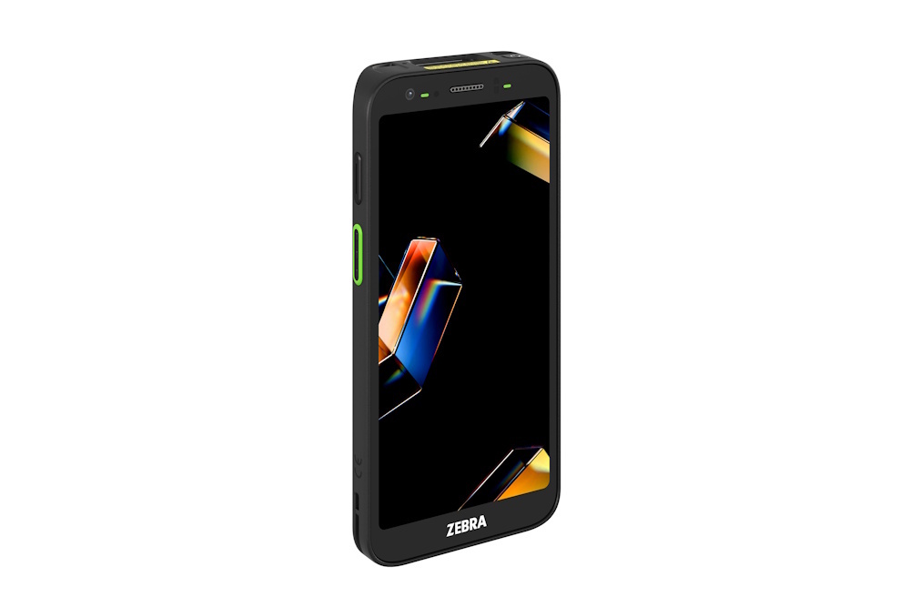 Zebra TC501 h&aring;ndterminal skr&aring; frontvisning